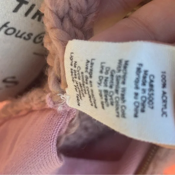 JACKSON ROWE I See You Chunky Cardigan Sweater Women Size Small Zip Dusty Pink - Picture 7 of 12